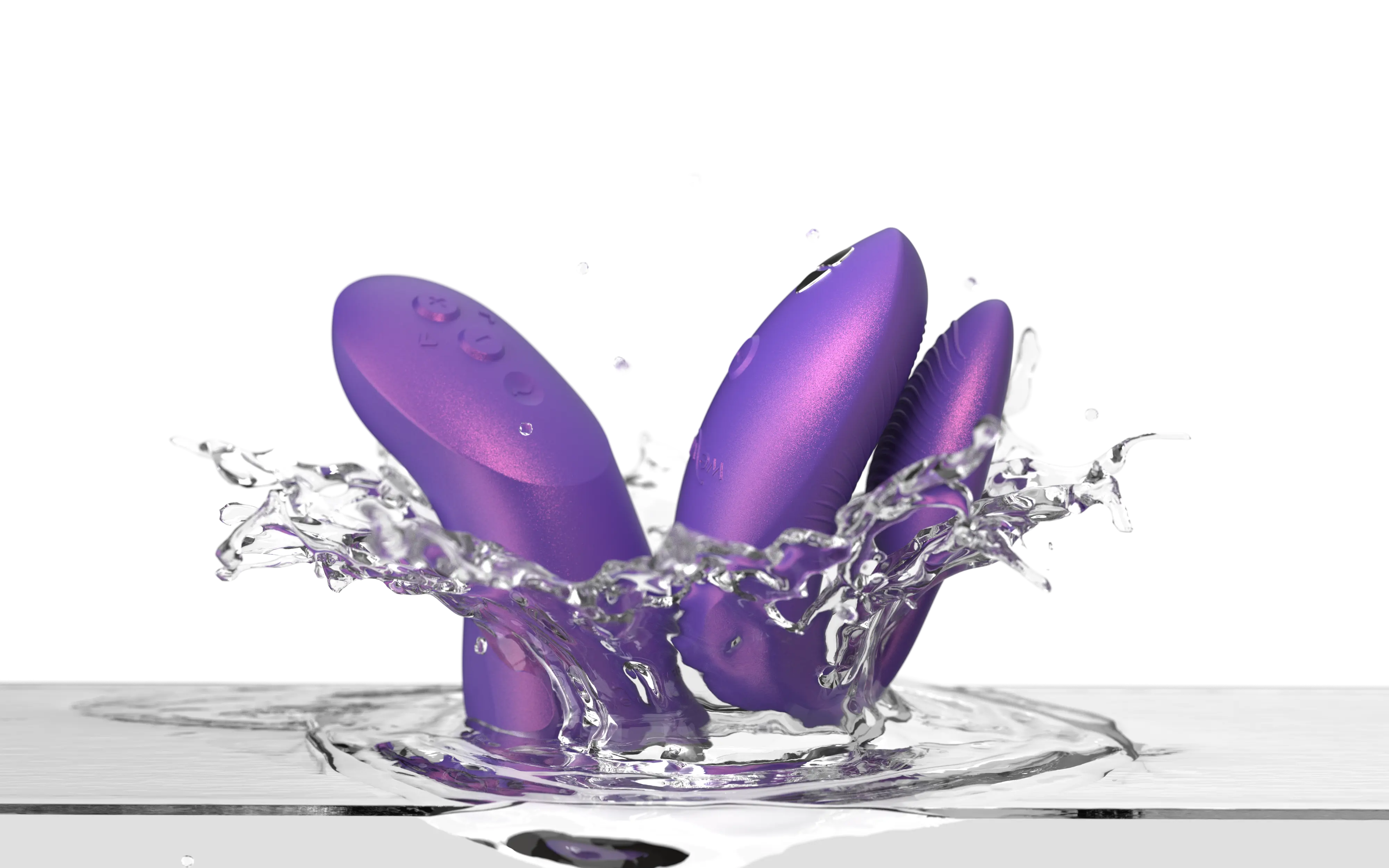 Chorus Pro Couples Vibrator by We-Vibe in Future Dusk Purple - Image 12