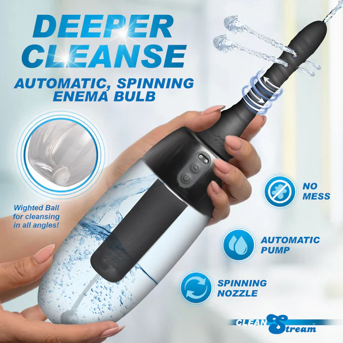 CleanStream XL Spinning Automatic Enema Bulb - Image 6