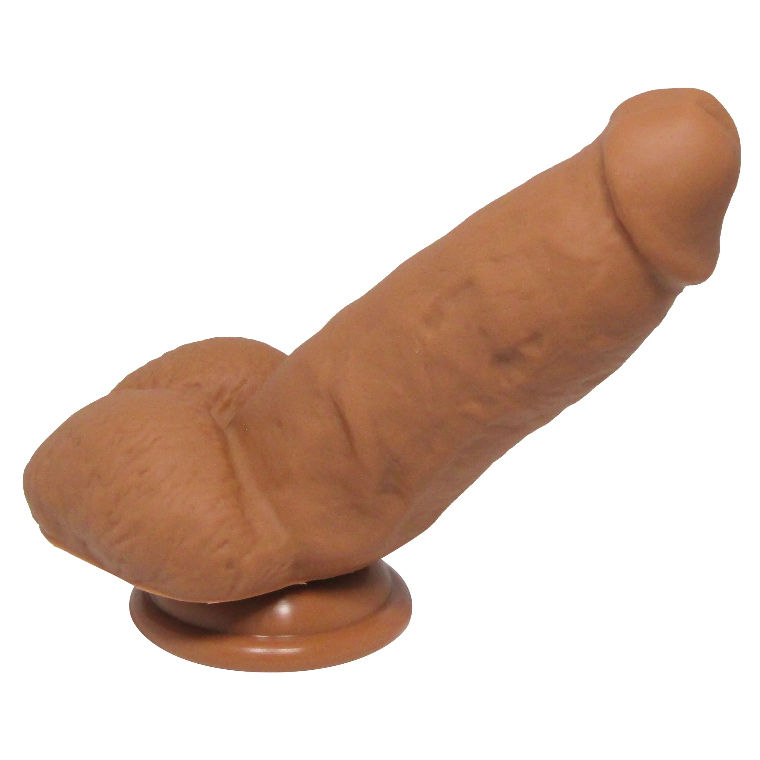 Colorfuls 6.5in Brown Dildo - Image 2