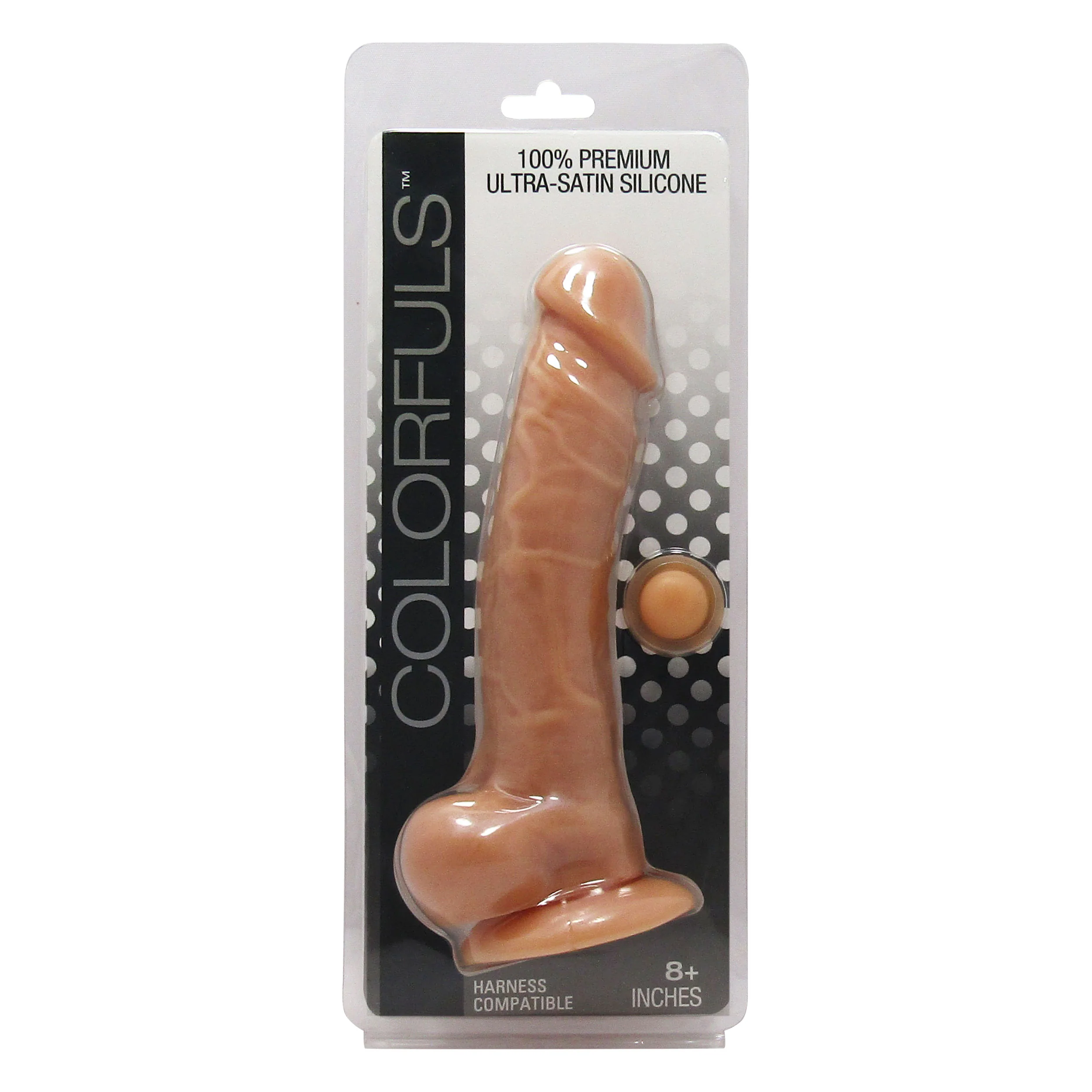 Colorfuls 8in Dildo - Image 2