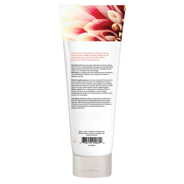 COOCHY Oh So Smooth Shave Cream Sweet Nectar - 7.2 oz - Image 2