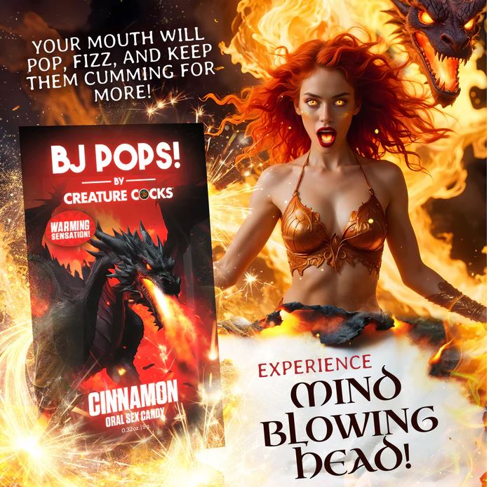 Creature Cocks BJ Pops Cinnamon Candy - 32 oz - Image 5