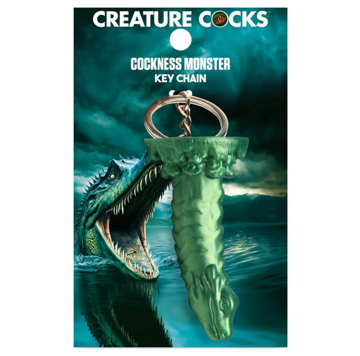 THE CREATURE COCKS COCKNESS MONSTER KEYCHAIN - Image 2
