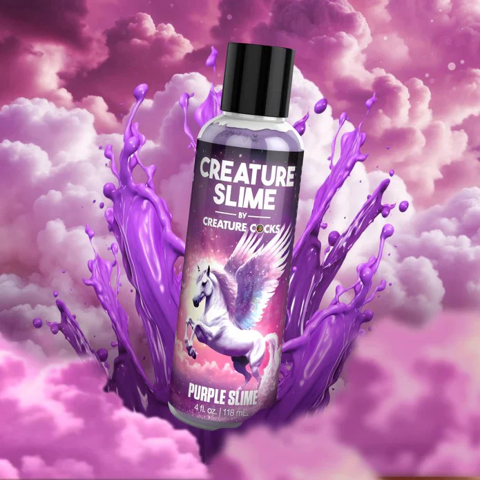 Creature Slime 4oz Purple Slime Water-Based Lubricant - Image 2