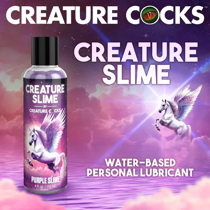 Creature Slime 4oz Purple Slime Water-Based Lubricant - Image 3