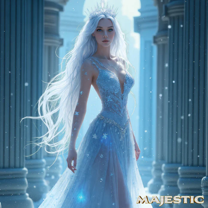 Crysta the Ice Queen Iridescent Silicone Dildo by Creature Cocks - Image 3