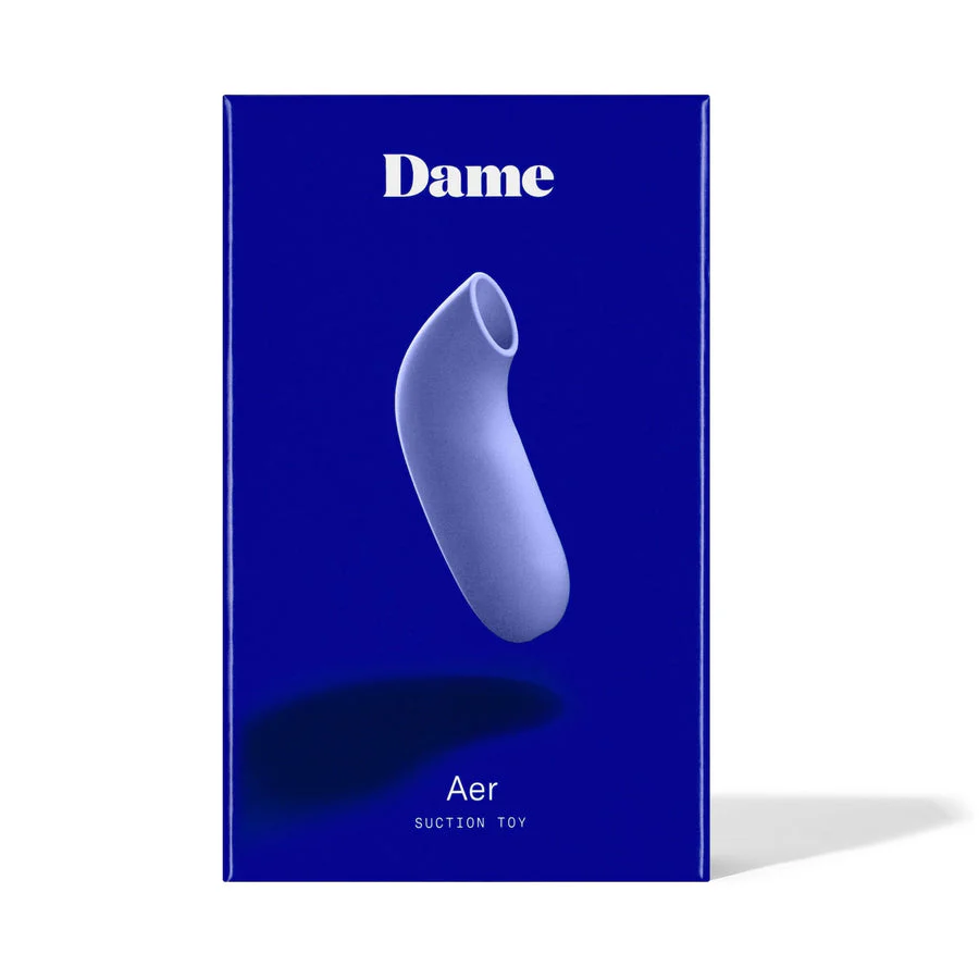 Dame Aer Pressure Wave Suction Vibrator - Periwinkle - Image 4