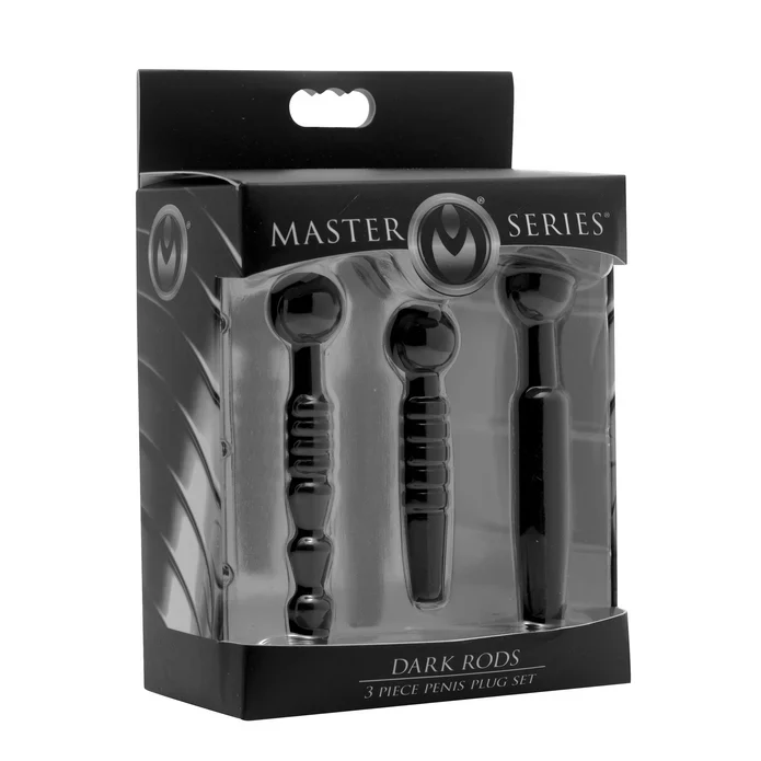 Dark Rods 3 Piece Silicone Penis Plug Set by Master Series - Image 4