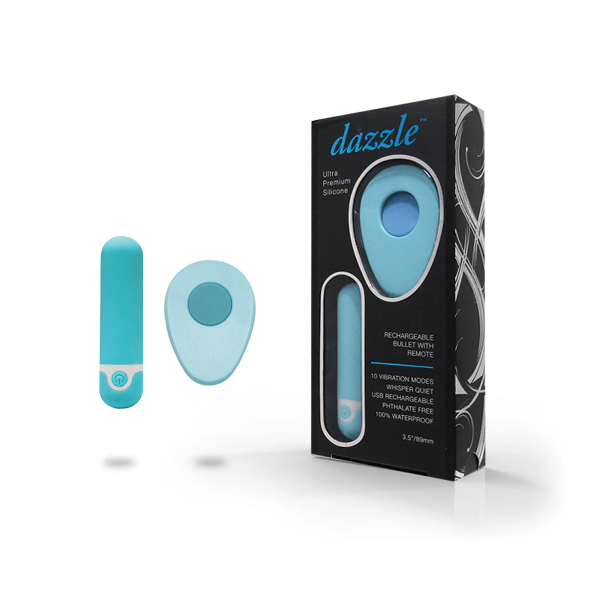 Dazzle Teal Bullet w/Remote - Image 3