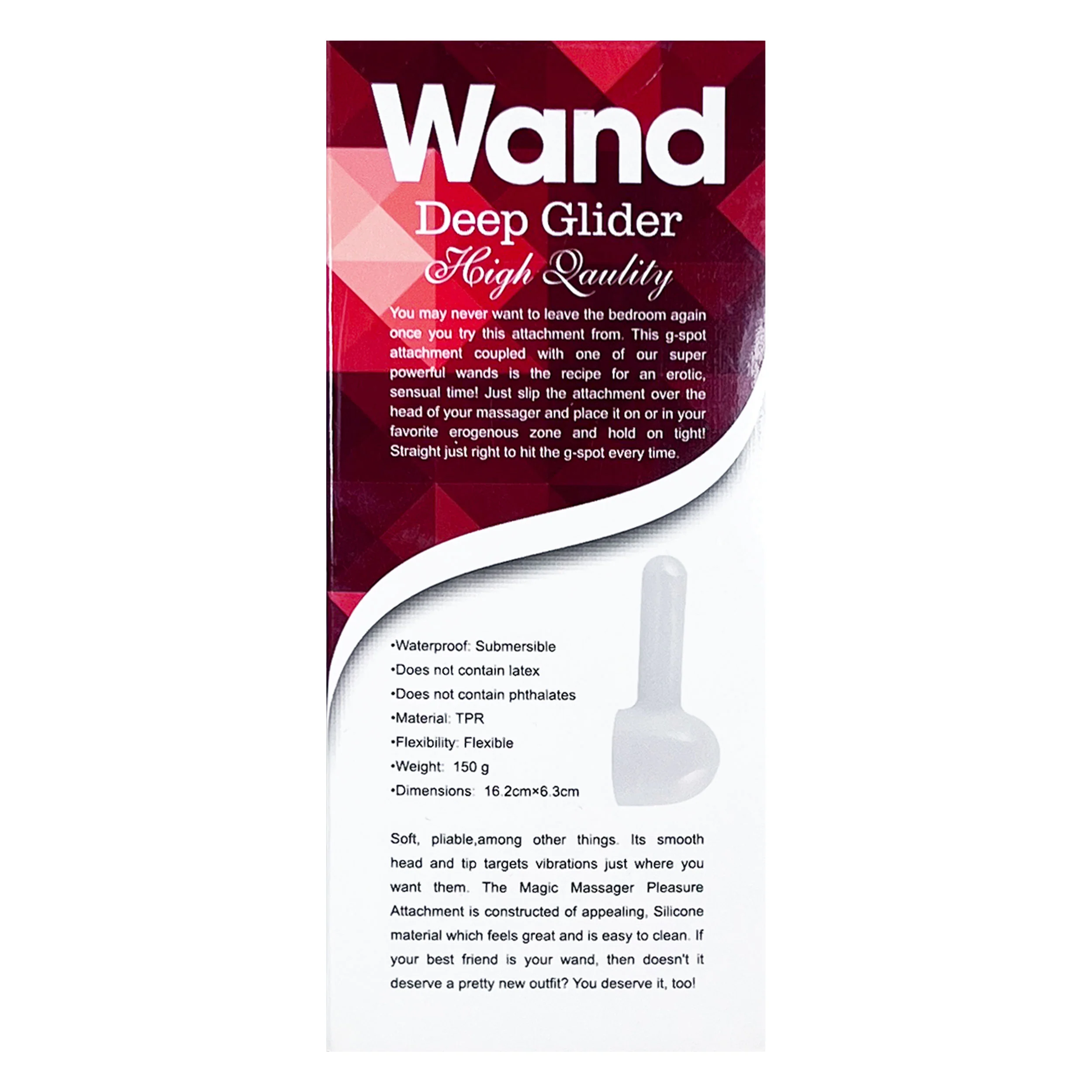 Deep Glider Wand Massager Accessory - Image 4
