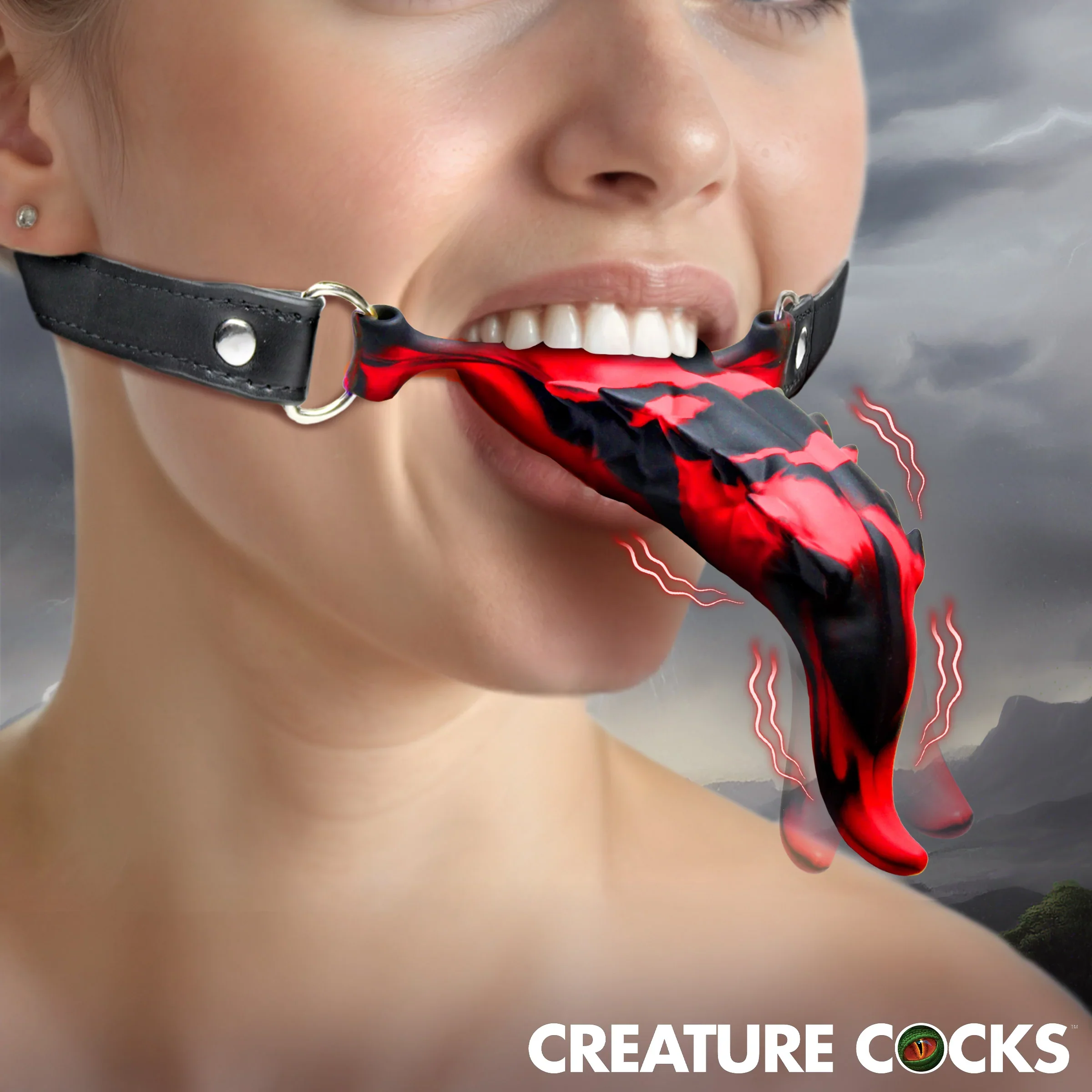 Demon's Tongue Wearable Vibrating Oral Enhancer by Creature Cocks - Image 4