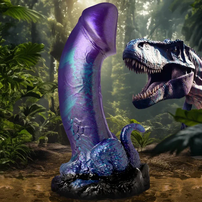 DINO DICK DINOSAUR SILICONE DILDO - Image 2