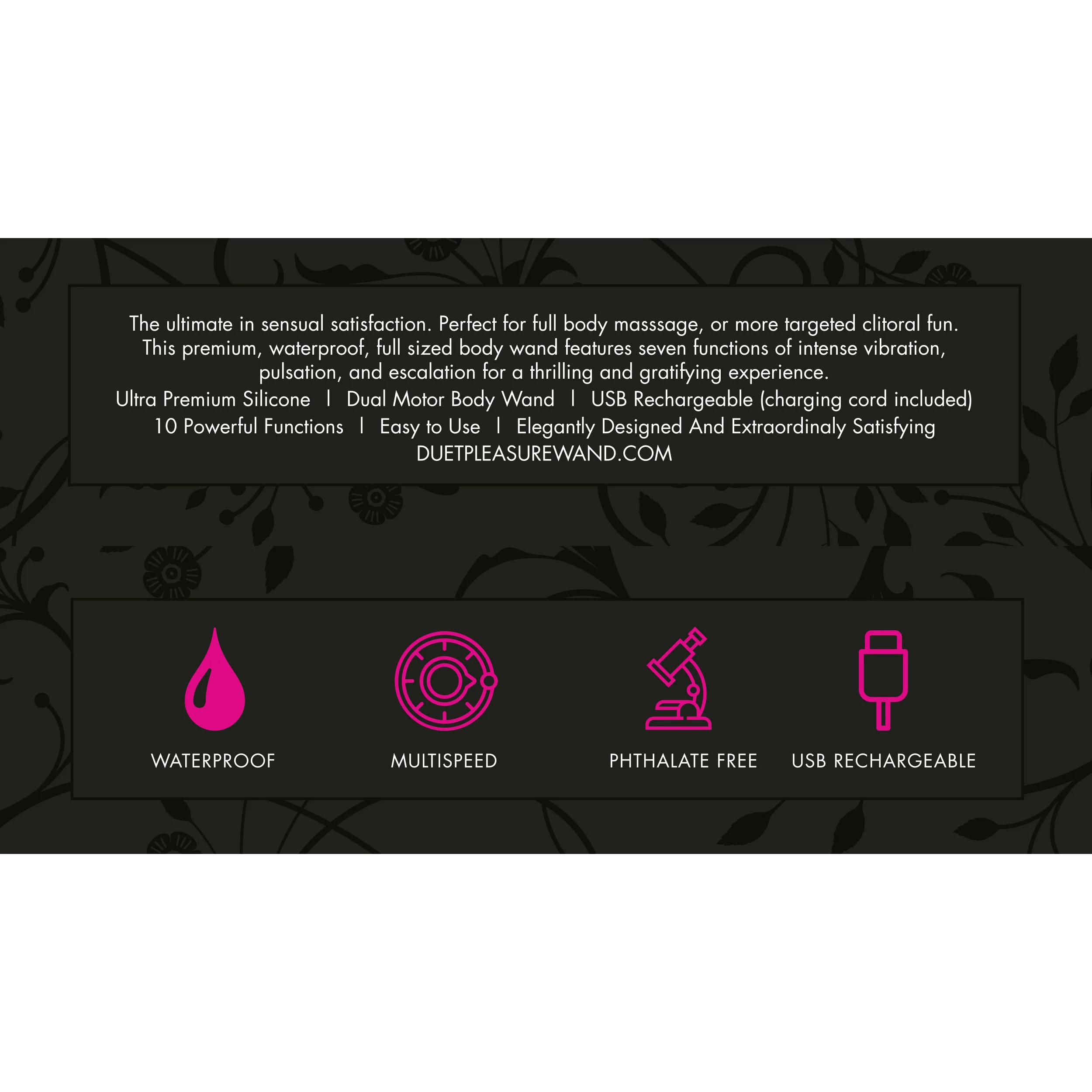 Duet Pleasure Wand - Image 3