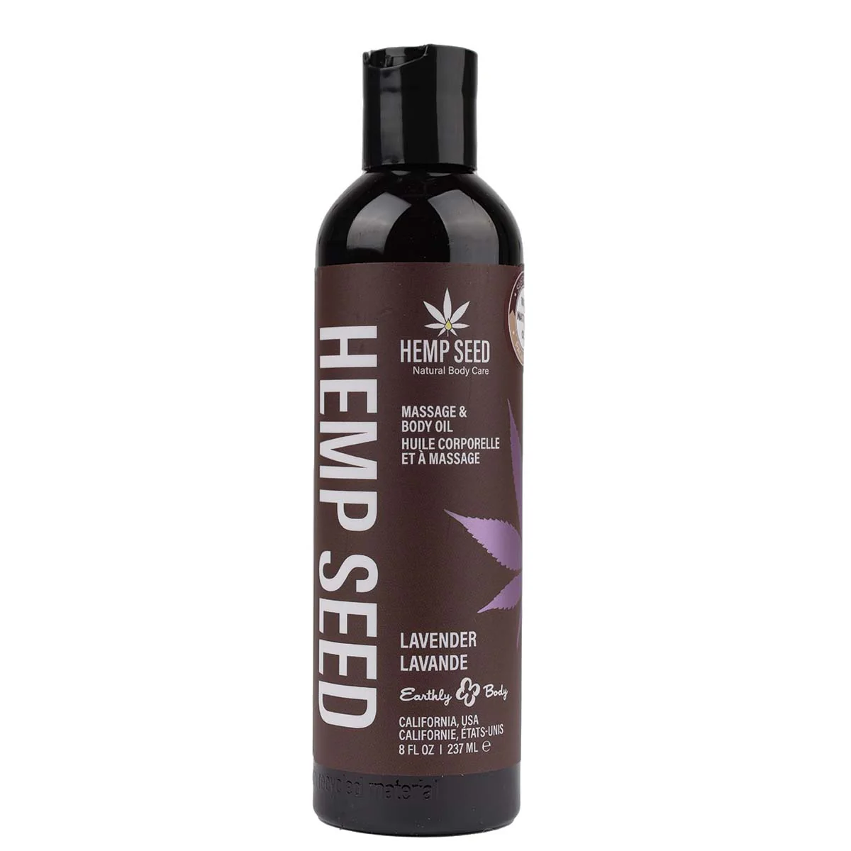 Earthly Body Lavender Massage Oil 8oz