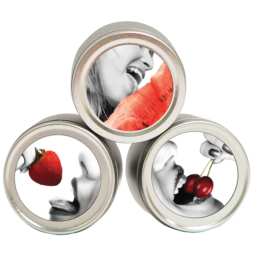 Earthly Body 4-in-1 Edible Massage Candle Trio 2oz - Image 2