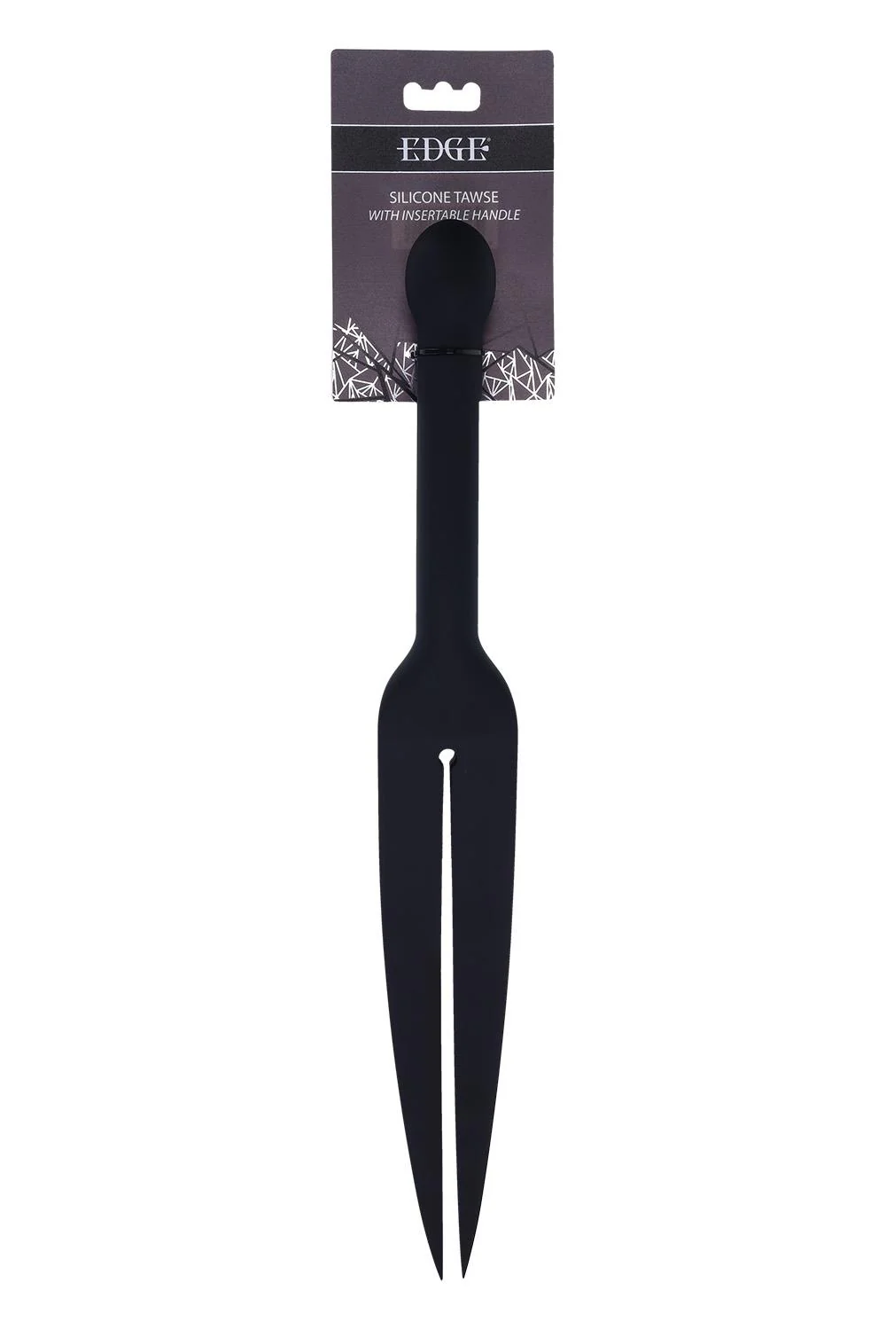 Edge Black Silicone Tawse Discipline Strap by Sportsheets - Image 4