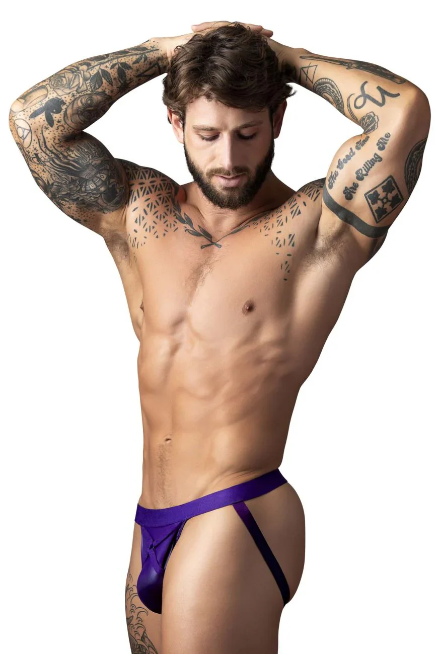 Eggplant Crossover Jock, Purple - Image 3