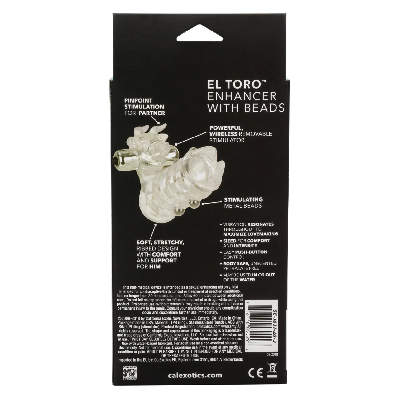El Toro Enhancer w/Beads - Clear - Image 4