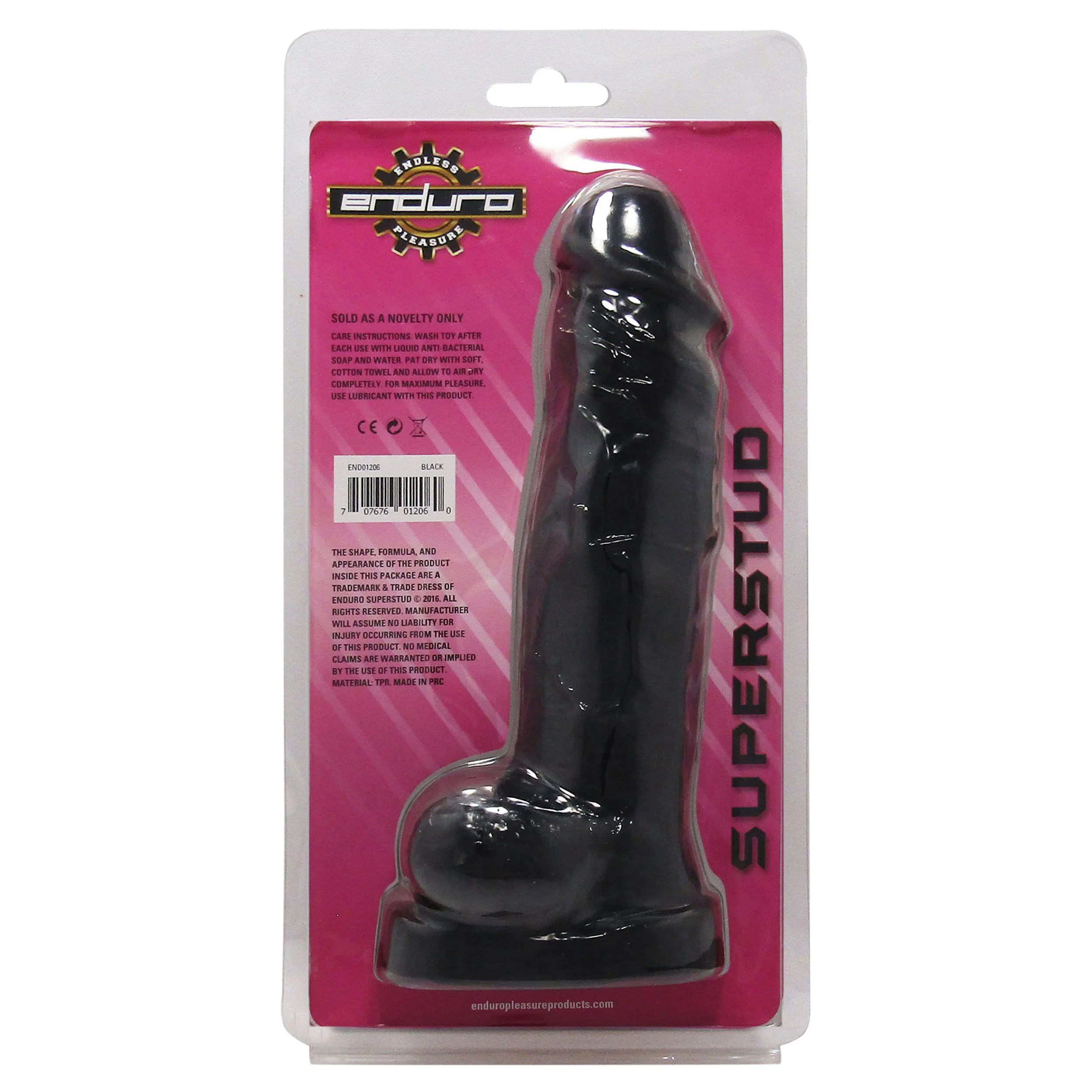 Enduro 11in Black Dildo - Image 3