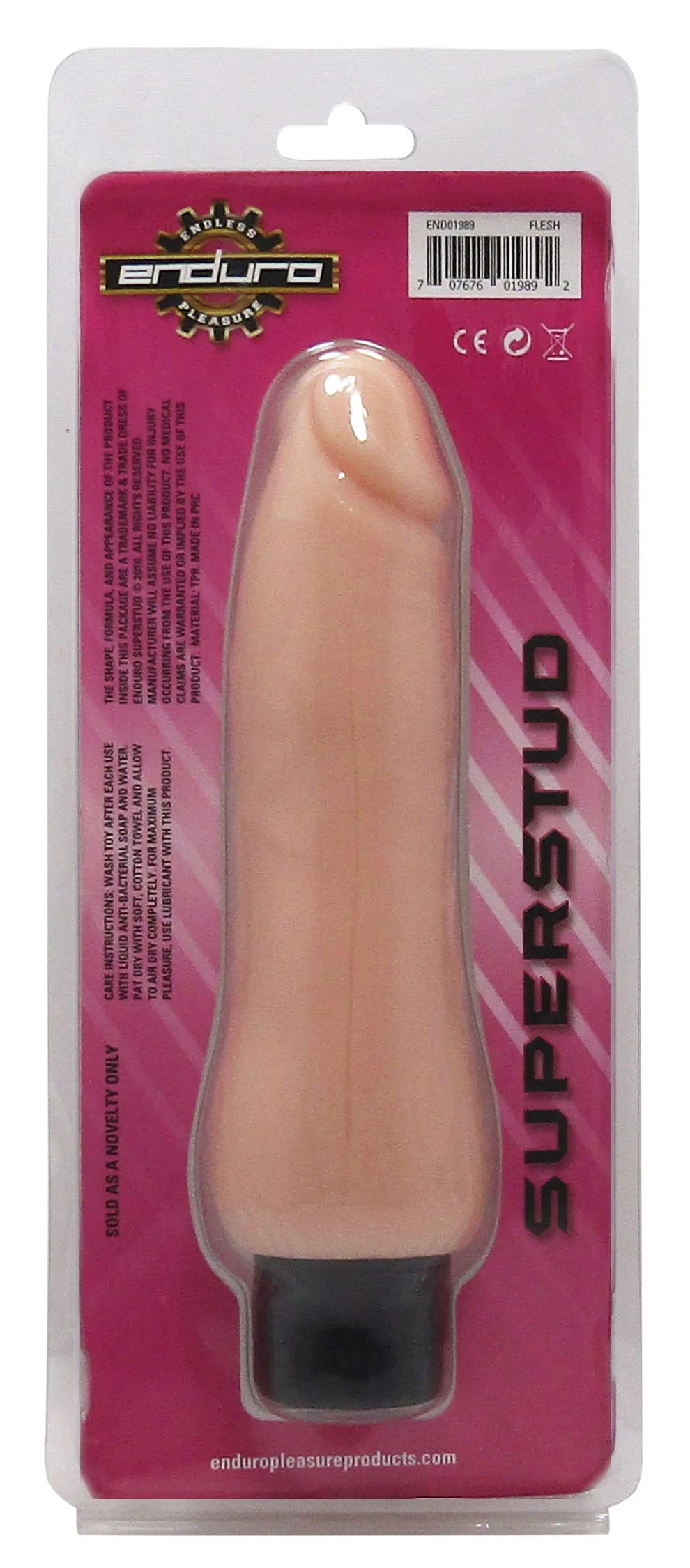 Enduro 7.25in Vibrating Dong - Image 2