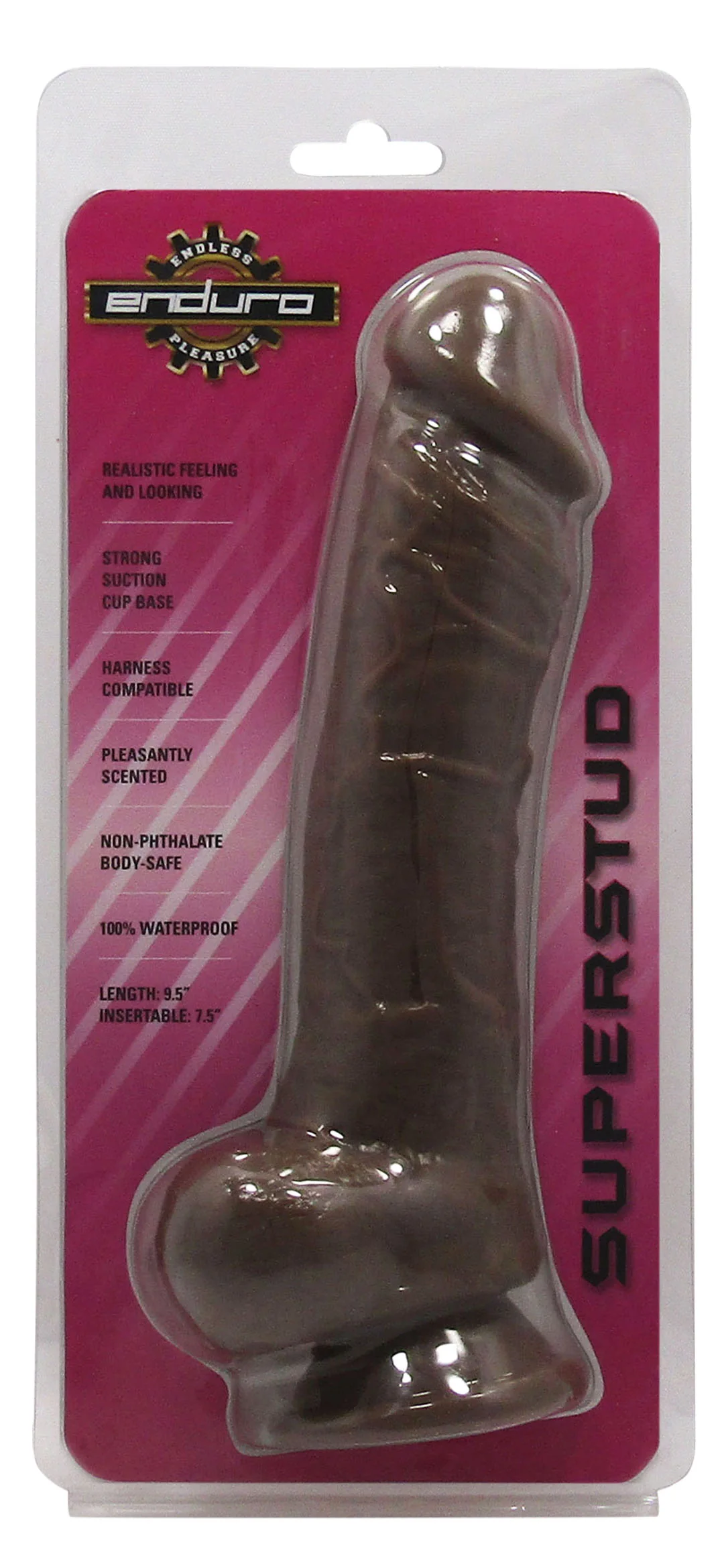 Enduro 9.5in Brown Dildo - Image 4