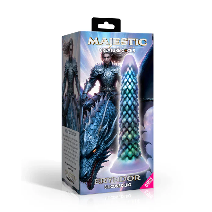 Eryndor Dragon Scale Silicone Dildo by Creature Cocks - Image 7