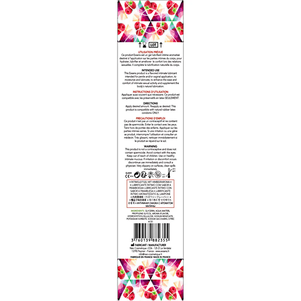 Exsens of Paris Raspberry Mint Arousal Gel - 5mL - Image 2