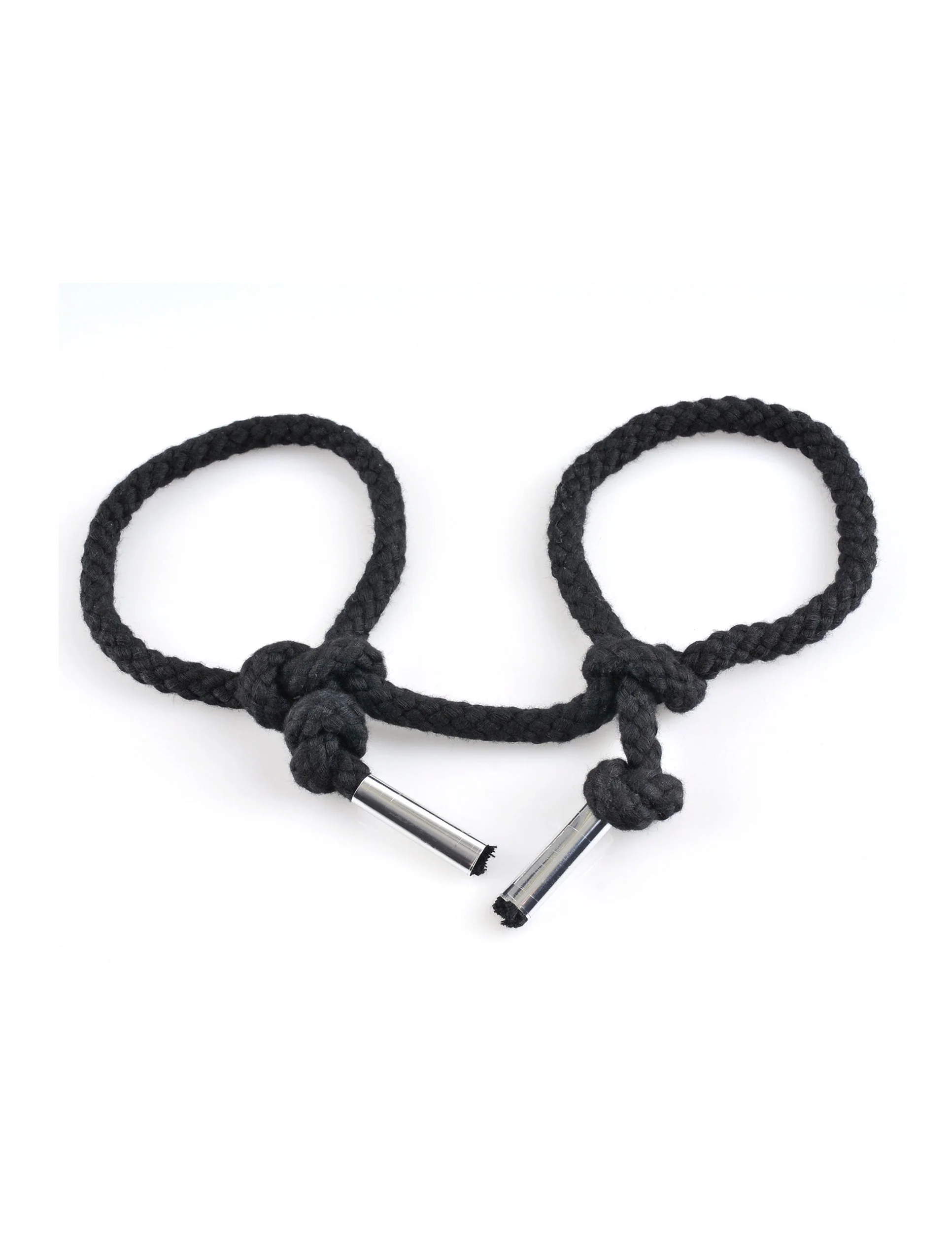 Fetish Fantasy Silk Rope Bondage Set - Black - Image 3