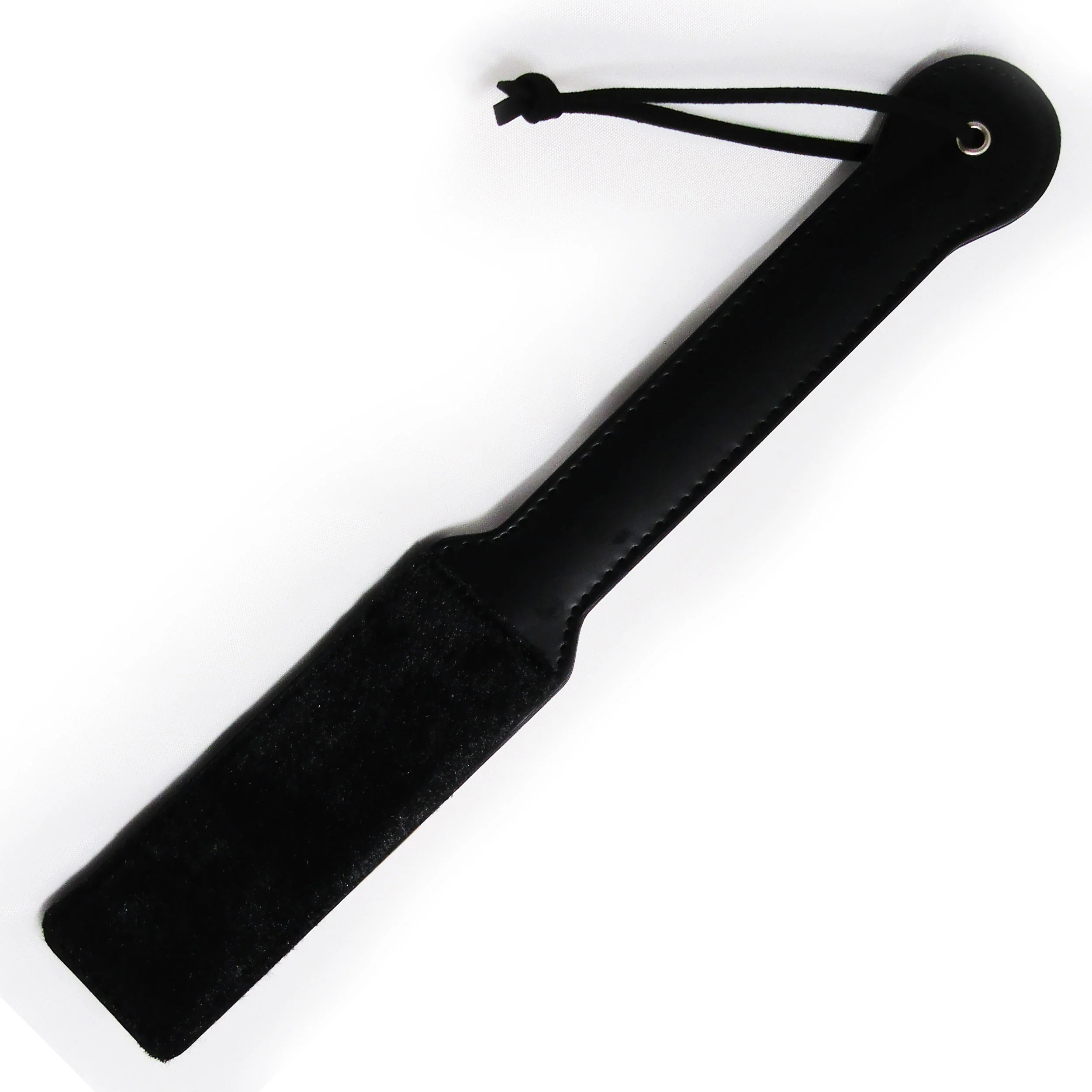Fetish Pleasure Play Felt Sided Black Paddle - Image 2