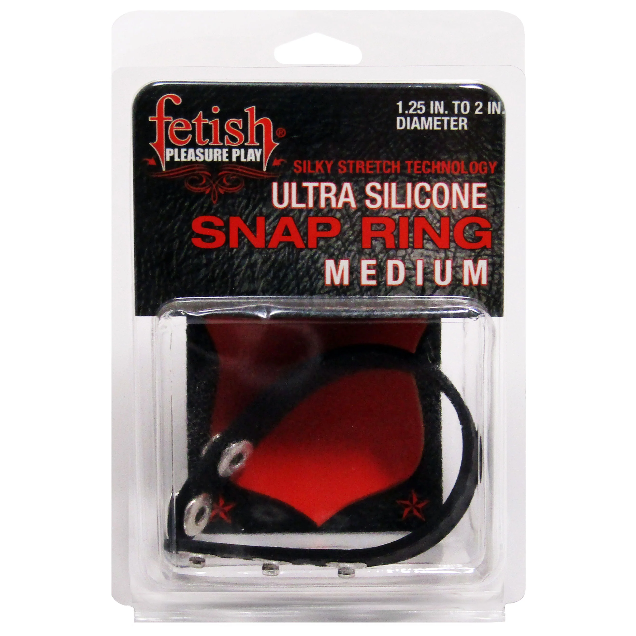 Fetish Pleasure Play Medium Snap Ring - Image 6