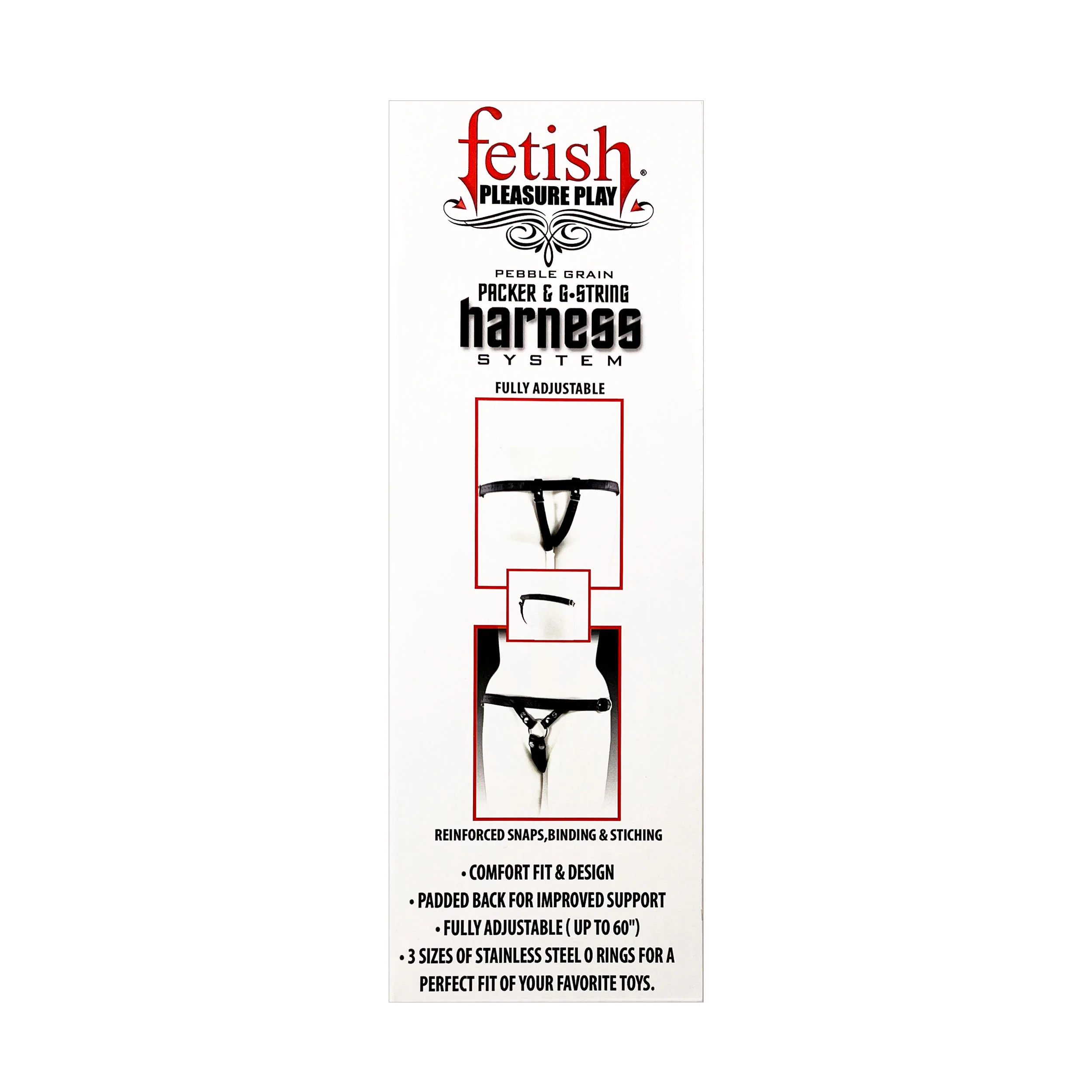 Fetish Pleasure Play Packer & G-string Harness - Image 7