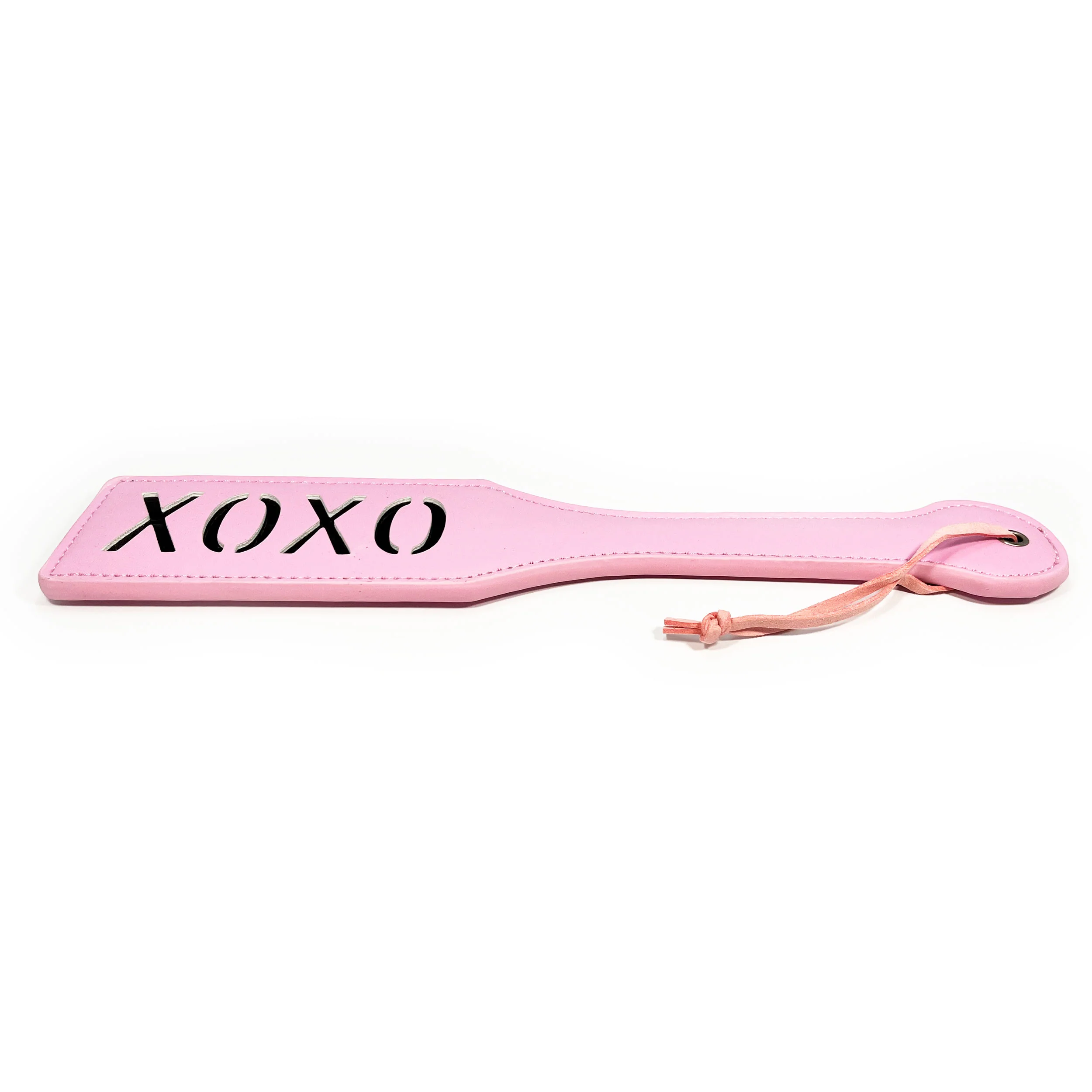 Fetish Pleasure Play Pink XOXO Paddle - Image 2