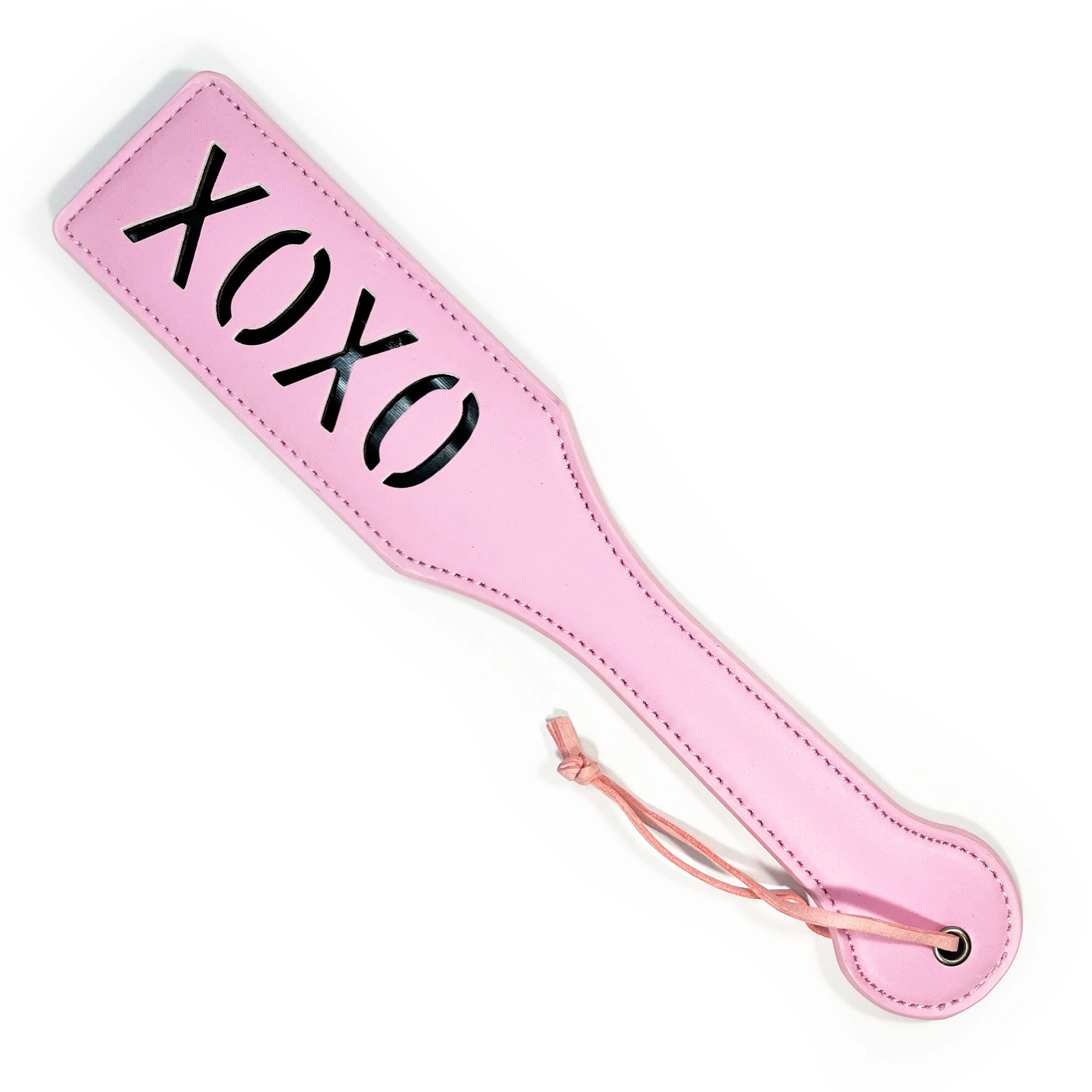Fetish Pleasure Play Pink XOXO Paddle - Image 3