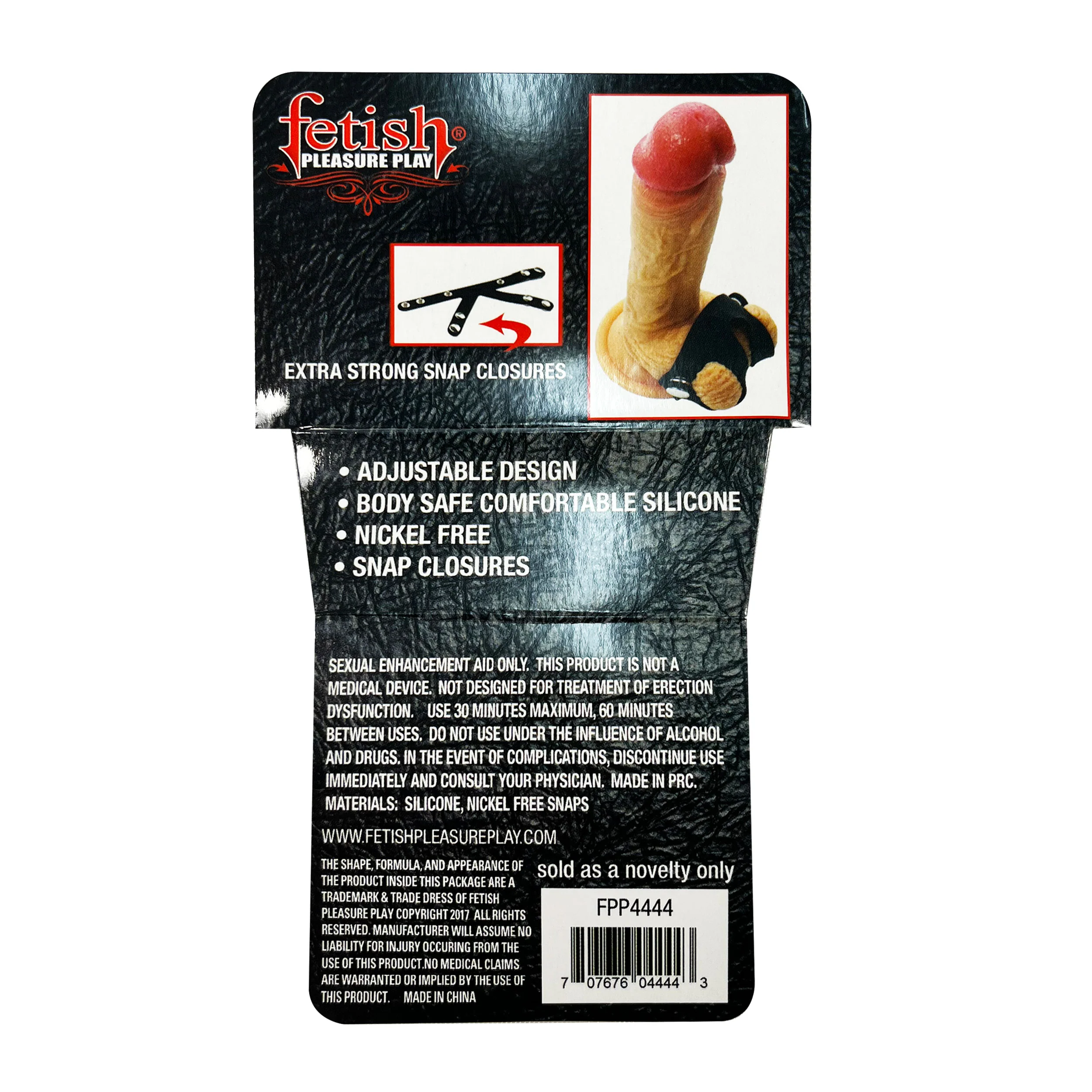 Fetish Pleasure Play V-Style Snap Ball Divider - Image 4