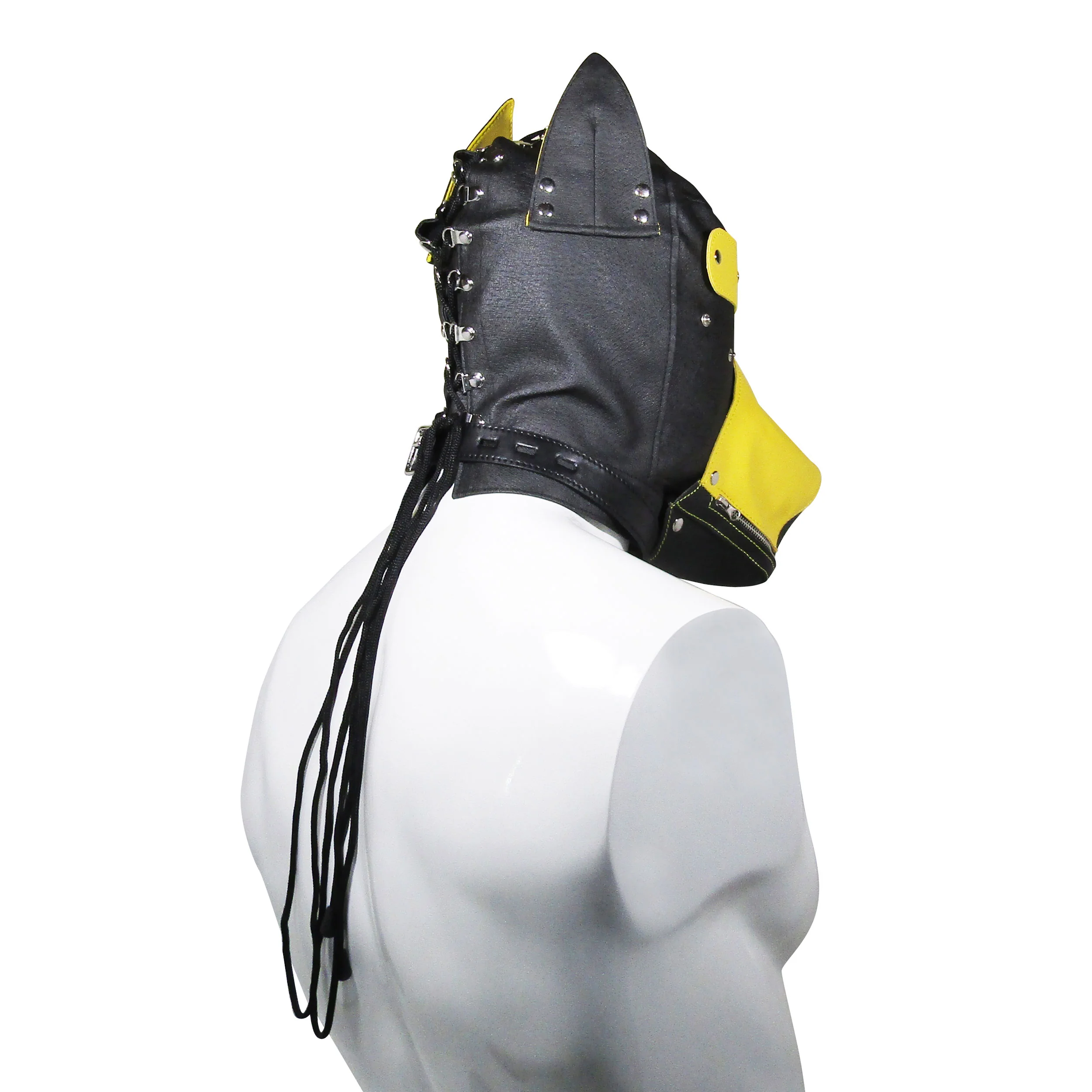 Fetish Pleasure Play Yellow Dog Hood - Image 2