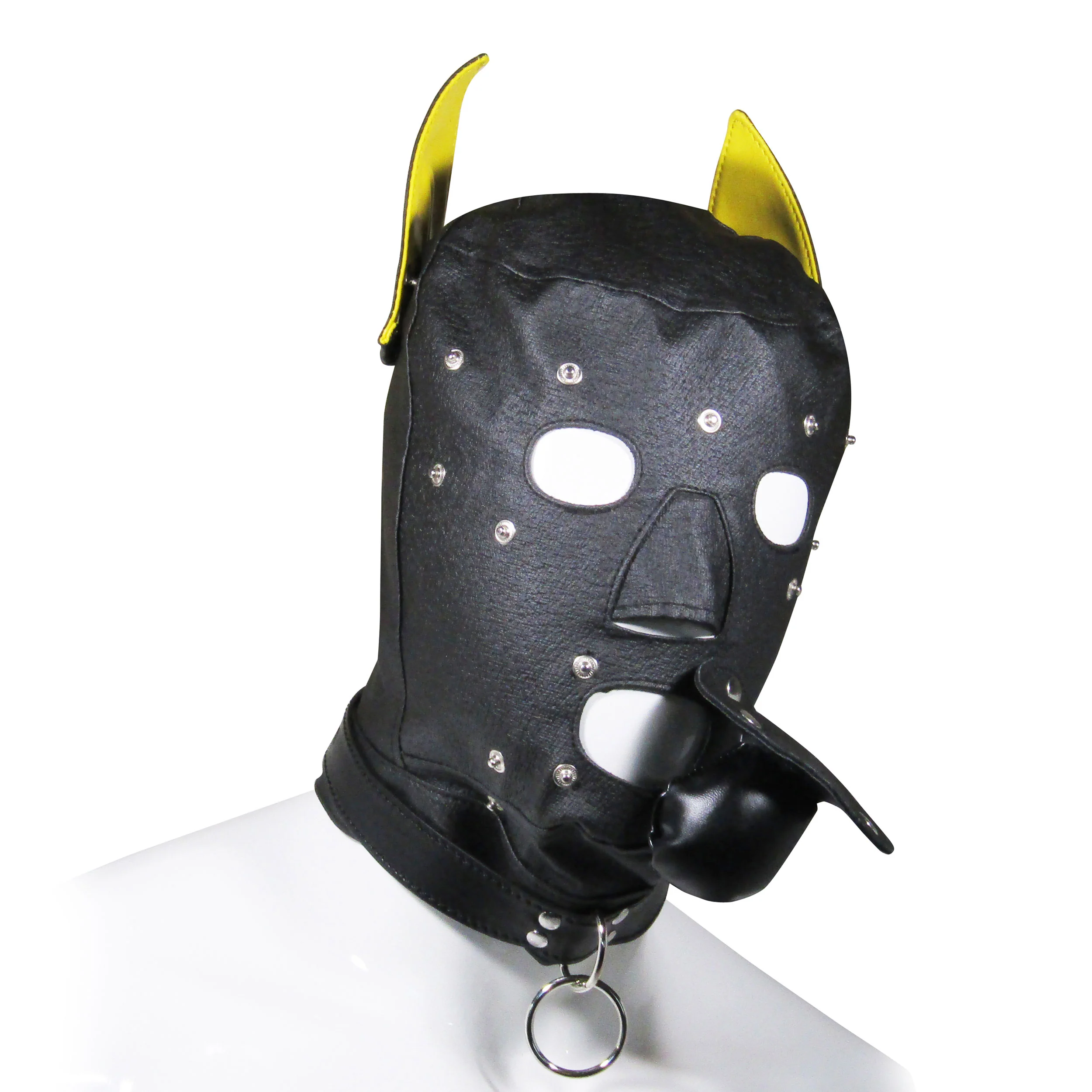 Fetish Pleasure Play Yellow Dog Hood - Image 4