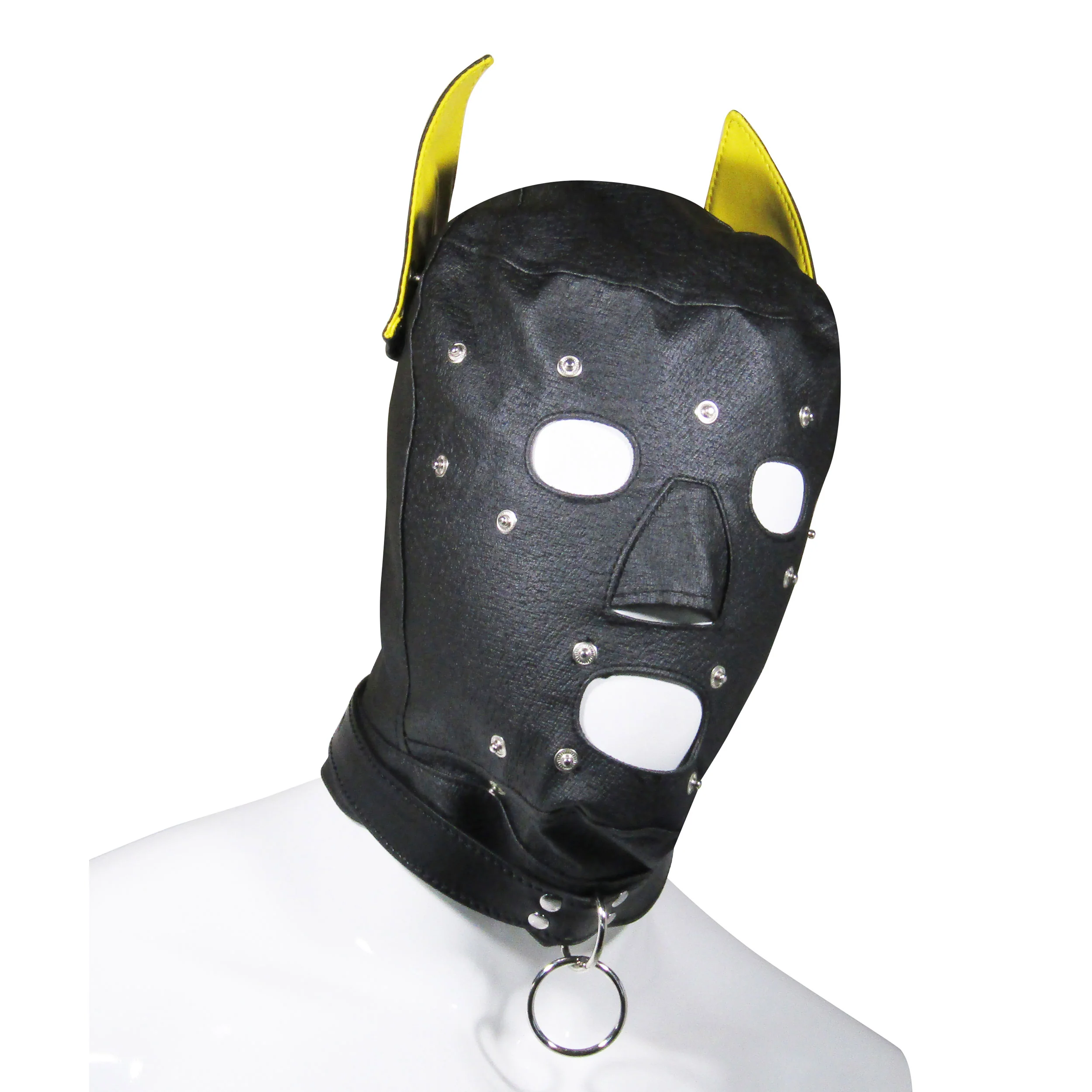 Fetish Pleasure Play Yellow Dog Hood - Image 5