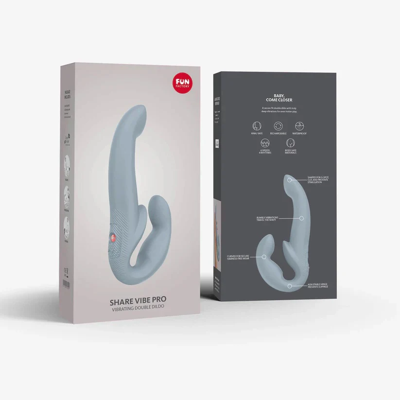 Fun Factory Share Pro Vibe in Cool Grey - Image 4