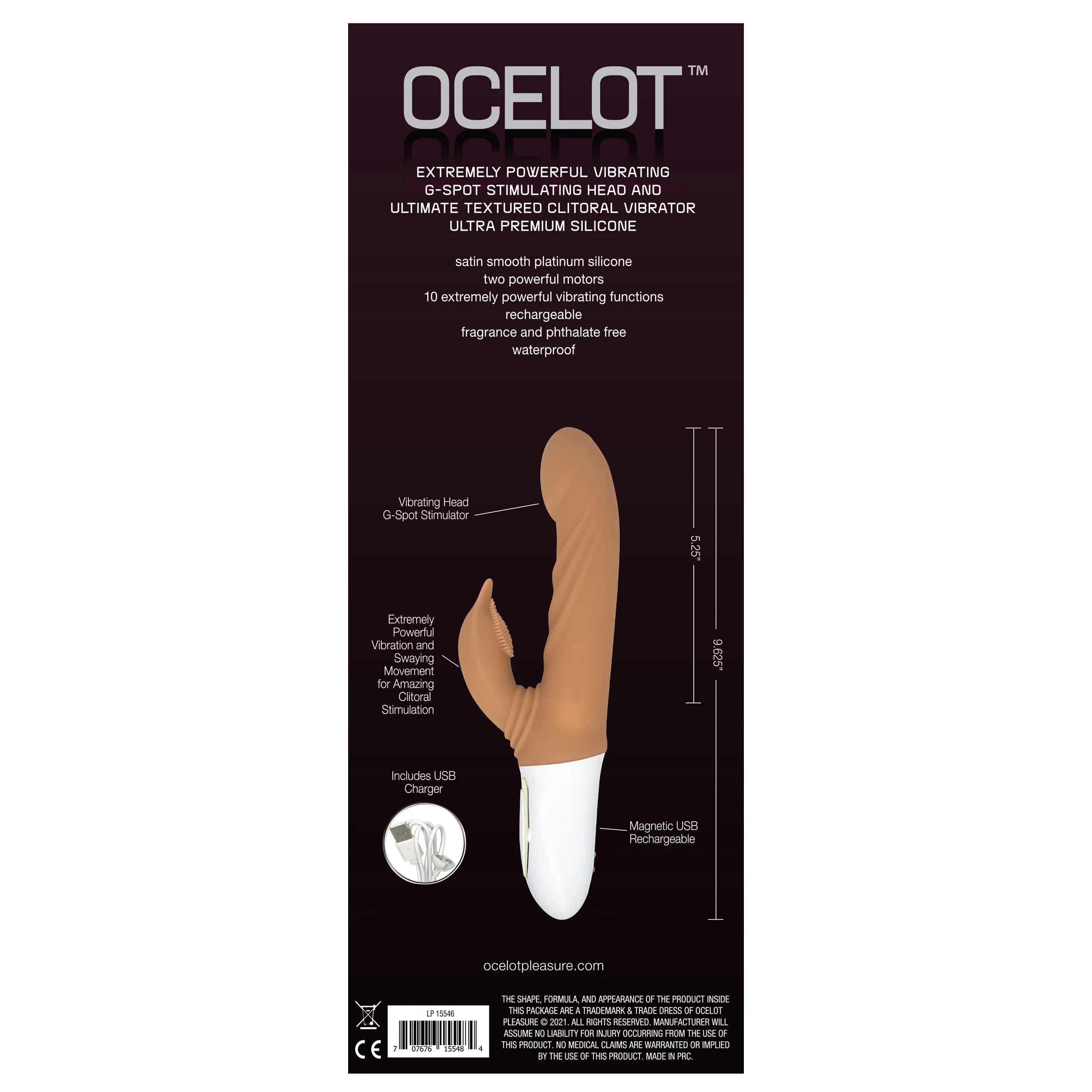 The Ocelot Rabbit Vibrator - Image 3