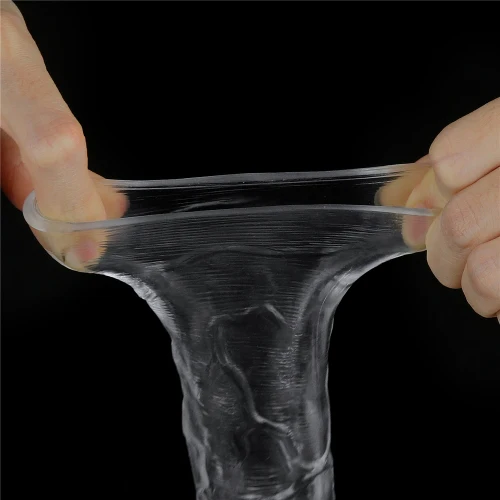 Flawless Clear Penis Sleeve, Add 2 Inches - Image 4