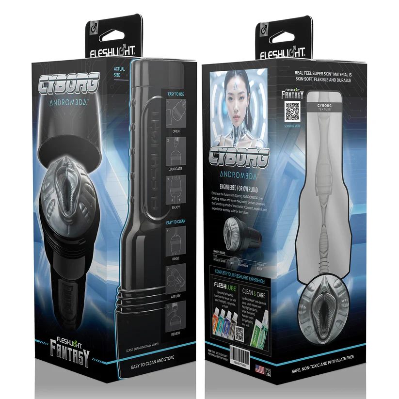 Fleshlight Fantasy Andromeda Cyborg Stroker Masturbator - Image 9