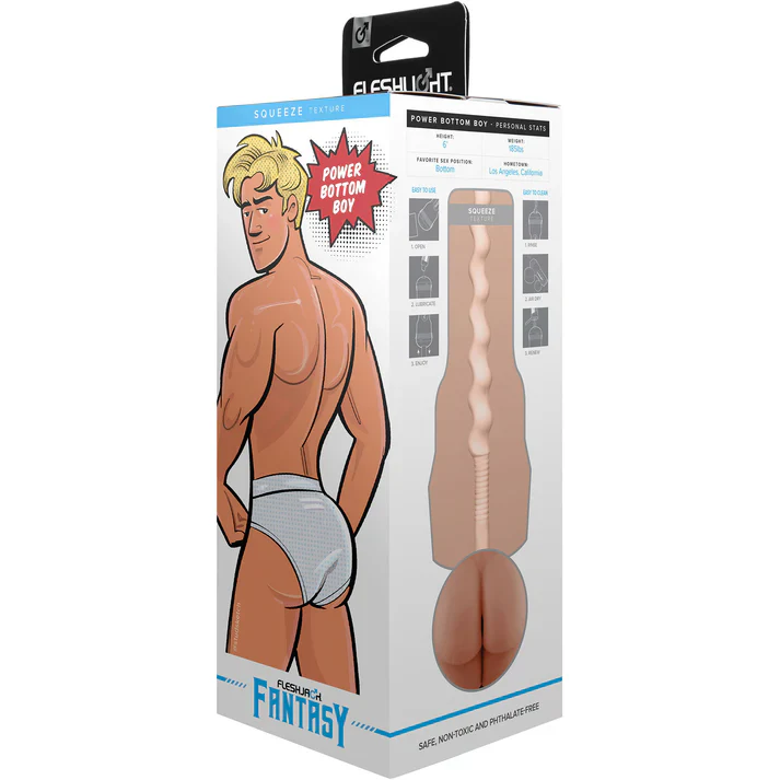 Fleshlight Fleshjack Fantasy Power Bottom Boy, Squeeze Texture - Image 11