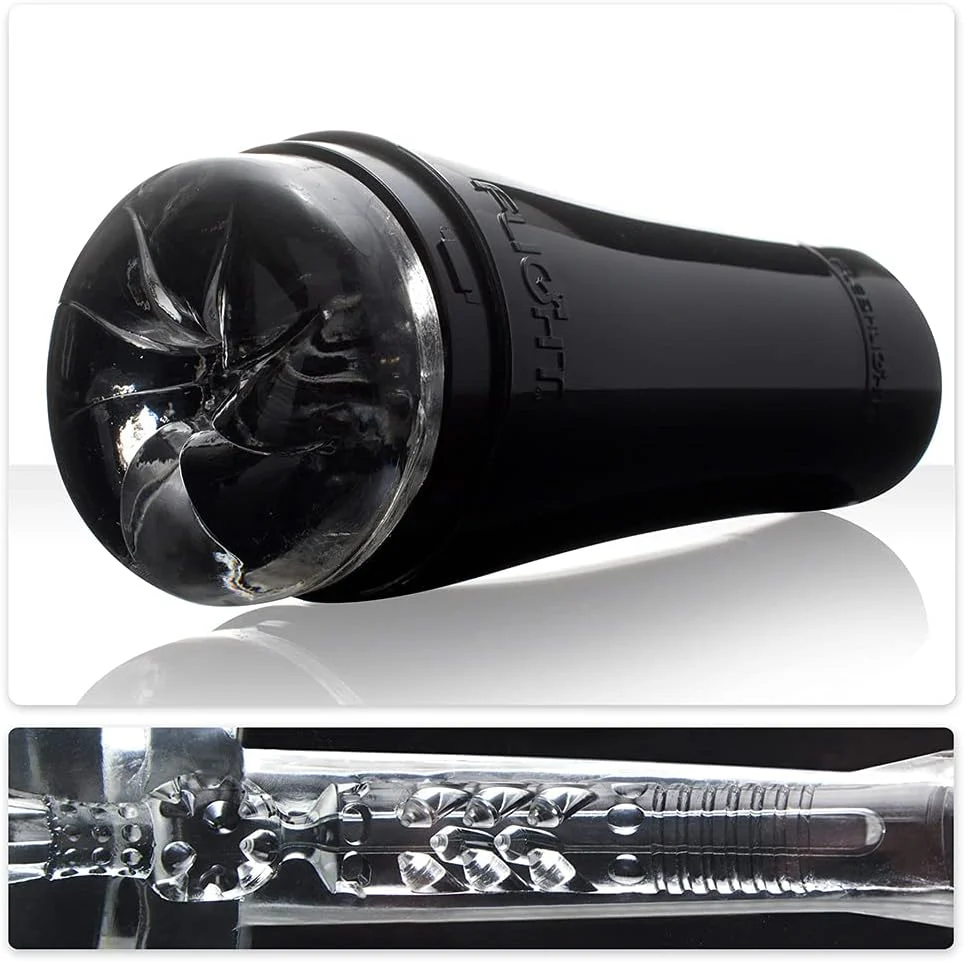 Fleshlight Flight Pilot Stroker - Black - Image 4