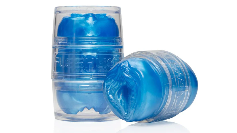 Fleshlight Quickshot Alien Lady/Butt, Metallic Blue