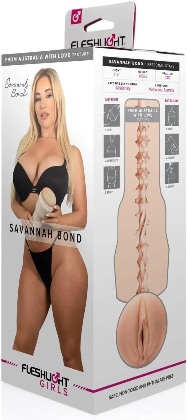 Fleshlight Savannah Bond Stroker Masturbator - Image 5
