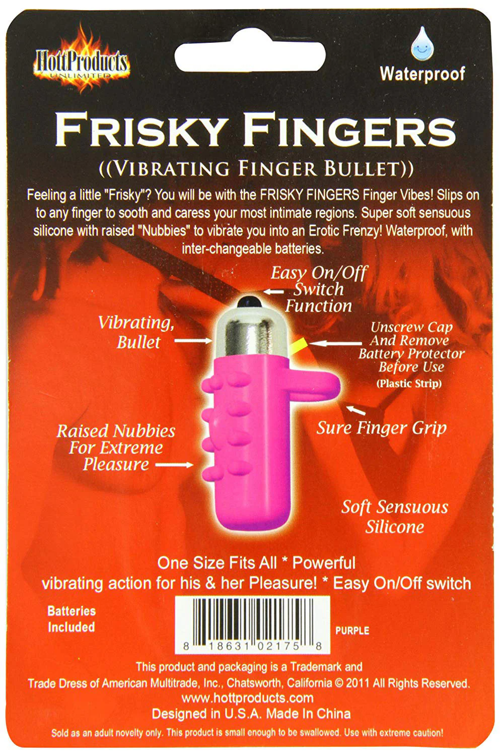 Frisky Fingers - Purple - Image 2