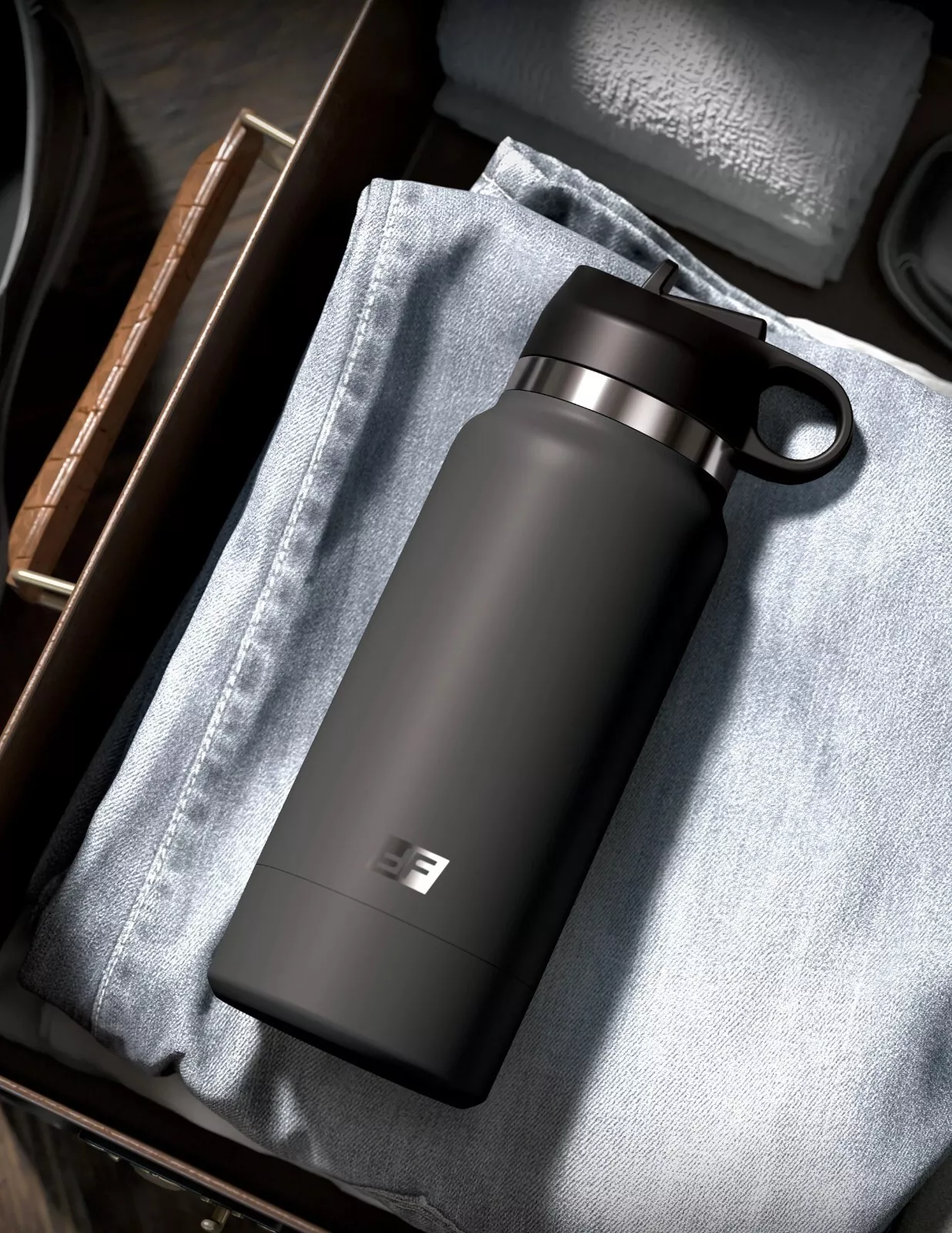 Fuck Flask Male Masturbator Stroker in Gray - Image 6
