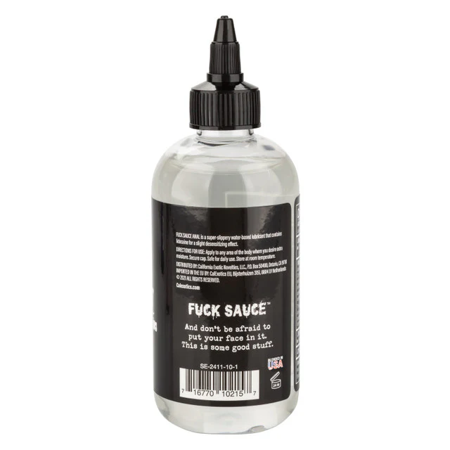 Fuck Sauce Anal Numbing Lube 8oz - Image 3