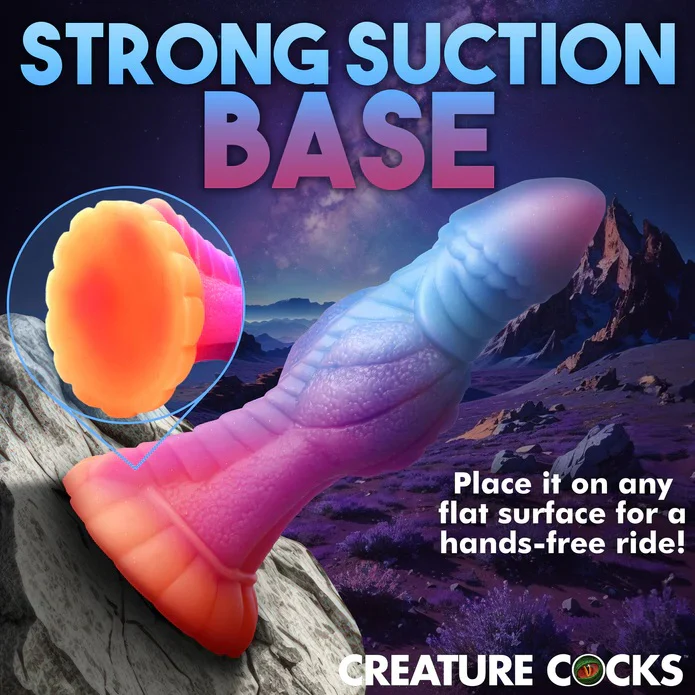 GALACTIC COCK ALIEN CREATURE GLOW-IN-THE-DARK DILDO - Image 9