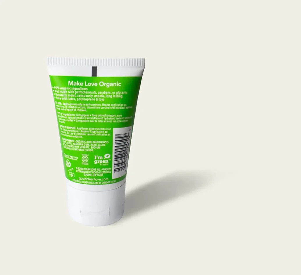 GOOD CLEAN LOVE ALMOST NAKED ORGANIC PERSONAL LUBRICANT - 1.5OZ - Image 2